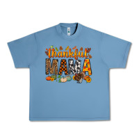 Pebble Blue thankful mama bbs Urban Heavy Tee - BundleAndBundleShop
