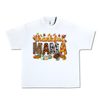 White thankful mama bbs Urban Heavy Tee - BundleAndBundleShop