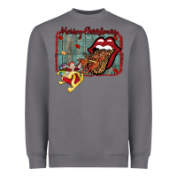 Storm Merry Christmas Lips Santa Heavyweight Sweatshirt - Bettercallsaul