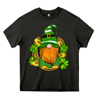 Asphalt st patricks day gnomes horseshoe shamrock gold Heavy Core Tee - Artiststas