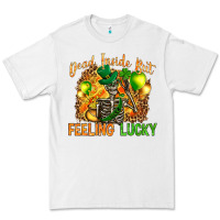 White dead inside but feeling lucky Premium Tee - NancyCooperArtShop