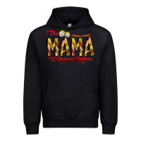 Black this mama is raising ballers softball and baseball Urban Hoodie - CowhideDigitalArt