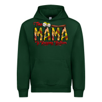 Forest Green this mama is raising ballers softball and baseball Urban Hoodie - CowhideDigitalArt