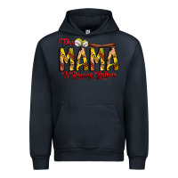Navy this mama is raising ballers softball and baseball Urban Hoodie - CowhideDigitalArt