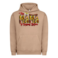 Pigment Burro this mama is raising ballers softball and baseball Urban Hoodie - CowhideDigitalArt