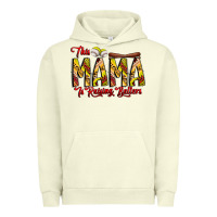 Pigment Pistachio this mama is raising ballers softball and baseball Urban Hoodie - CowhideDigitalArt