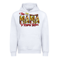White this mama is raising ballers softball and baseball Urban Hoodie - CowhideDigitalArt