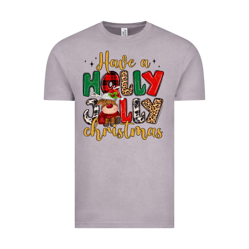 Have A Holly Jolly Christmas Vintage Tee by MaliasSmallBusiness | Teevron