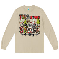 Mushroom torn between looking like a snack and eating one christmas cake Long Sleeve Tee - Jasminsmagicworld