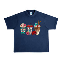 Navy western baseball coffee cups bbs Urban Heavy Tee - BundleAndBundleShop