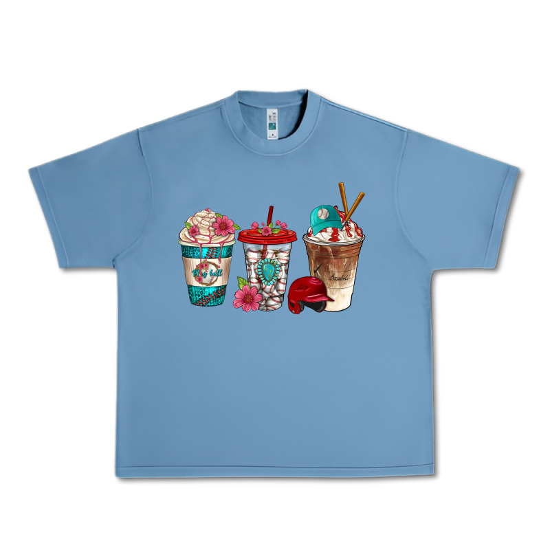 Western Baseball Coffee Cups Bbs Urban Heavy Tee by BundleAndBundleShop | Teevron