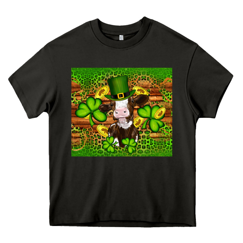 St Patricks Day Cow Heavy Core Tee by Artiststas | Teevron