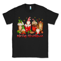 Black merry christmas gnomes coffee cups Classic Tee - MaliasSmallBusiness