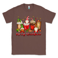 Chestnut merry christmas gnomes coffee cups Classic Tee - MaliasSmallBusiness