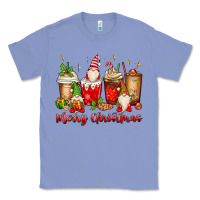 Colony Blue merry christmas gnomes coffee cups Classic Tee - MaliasSmallBusiness