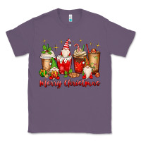 Lavender merry christmas gnomes coffee cups Classic Tee - MaliasSmallBusiness