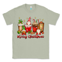 Matcha merry christmas gnomes coffee cups Classic Tee - MaliasSmallBusiness