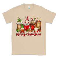 Mushroom merry christmas gnomes coffee cups Classic Tee - MaliasSmallBusiness