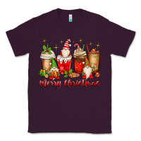 Plum merry christmas gnomes coffee cups Classic Tee - MaliasSmallBusiness