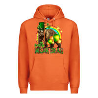 Carrot St. Patrick's Day mear bear Premium Hoodie - HowdyJamesFarm