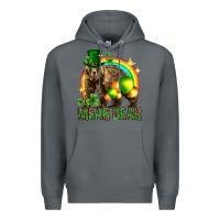 Rock St. Patrick's Day mear bear Premium Hoodie - HowdyJamesFarm
