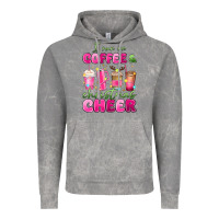 Cloud Rock i run on coffee and christmas cheer Vintage Hoodie - MaliasSmallBusiness