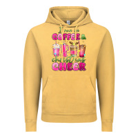 Vintage Mustard i run on coffee and christmas cheer Vintage Hoodie - MaliasSmallBusiness