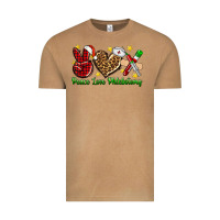 Vintage Camel Peace love Phlebotomy Christmas Vintage Tee - NancyCooperArtShop