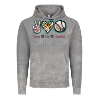 Cloud Rock Peace Love Baseball Vintage Hoodie - Jasminsmagicworld