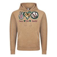 Vintage Coffee Peace Love Baseball Vintage Hoodie - Jasminsmagicworld
