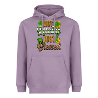 Lavender St. Patrick's Not lucky just blessed Heavyweight Hoodie - OliviaCreatesArt