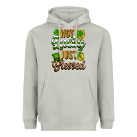 Moon Dust St. Patrick's Not lucky just blessed Heavyweight Hoodie - OliviaCreatesArt