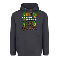 Smoke St. Patrick's Not lucky just blessed Heavyweight Hoodie - OliviaCreatesArt