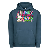 Bunny Kisses Easter Wishes Urban Hoodie | Teevron
