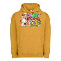 Pigment Peanut Butter Bunny Kisses Easter Wishes Urban Hoodie - CowhideDigitalArt