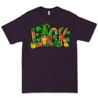 Plum luck with gnome and beer Premium Tee - NancyCooperArtShop