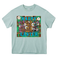 Arona easter happy easter western bunnies daisies Heavy Core Tee - Artiststas