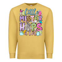 Antique Gold Easter Day Little mister hops a lot Premium Sweatshirt - OliviaCreatesArt