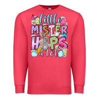 Cardinal Easter Day Little mister hops a lot Premium Sweatshirt - OliviaCreatesArt