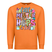 Carrot Easter Day Little mister hops a lot Premium Sweatshirt - OliviaCreatesArt
