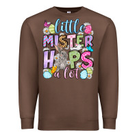 Chestnut Easter Day Little mister hops a lot Premium Sweatshirt - OliviaCreatesArt