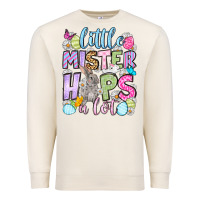 Sandshell Easter Day Little mister hops a lot Premium Sweatshirt - OliviaCreatesArt