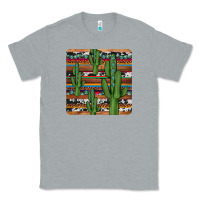 Heather Grey cactus gemstone coaster Classic Tee - JahusDesignShop