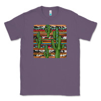 Lavender cactus gemstone coaster Classic Tee - JahusDesignShop