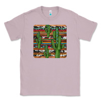 Lilac cactus gemstone coaster Classic Tee - JahusDesignShop