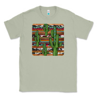 Matcha cactus gemstone coaster Classic Tee - JahusDesignShop