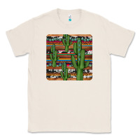 Natural cactus gemstone coaster Classic Tee - JahusDesignShop