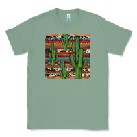 Sage cactus gemstone coaster Classic Tee - JahusDesignShop