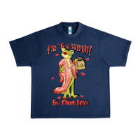 Navy im too much go find less boujee frog funny Urban Heavy Tee - JahusDesignShop