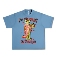 Pebble Blue im too much go find less boujee frog funny Urban Heavy Tee - JahusDesignShop